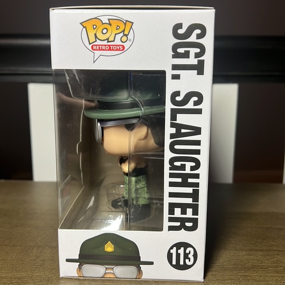 Funko POP! G.I. Joe, Sgt. Slaughter 113 - Picture 5 of 7